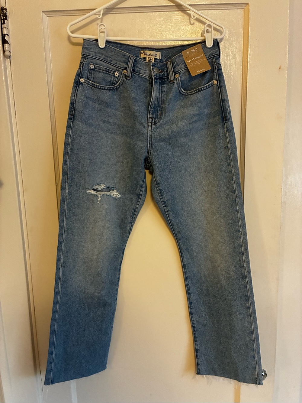 Madewell Light Blue 90s Straight Leg Women's Jeans